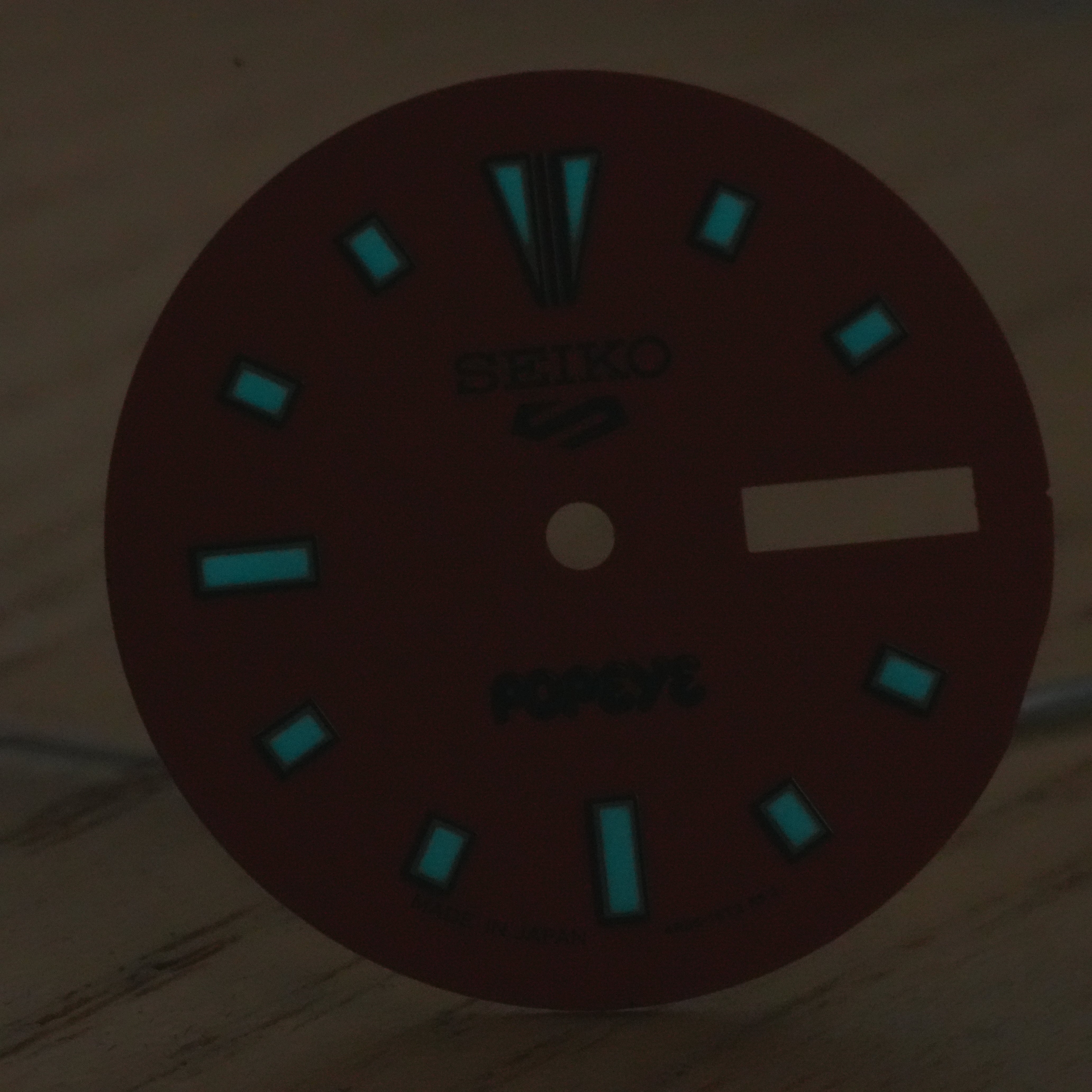 Seiko HDB013 "5KX" Popeyes OEM Dial
