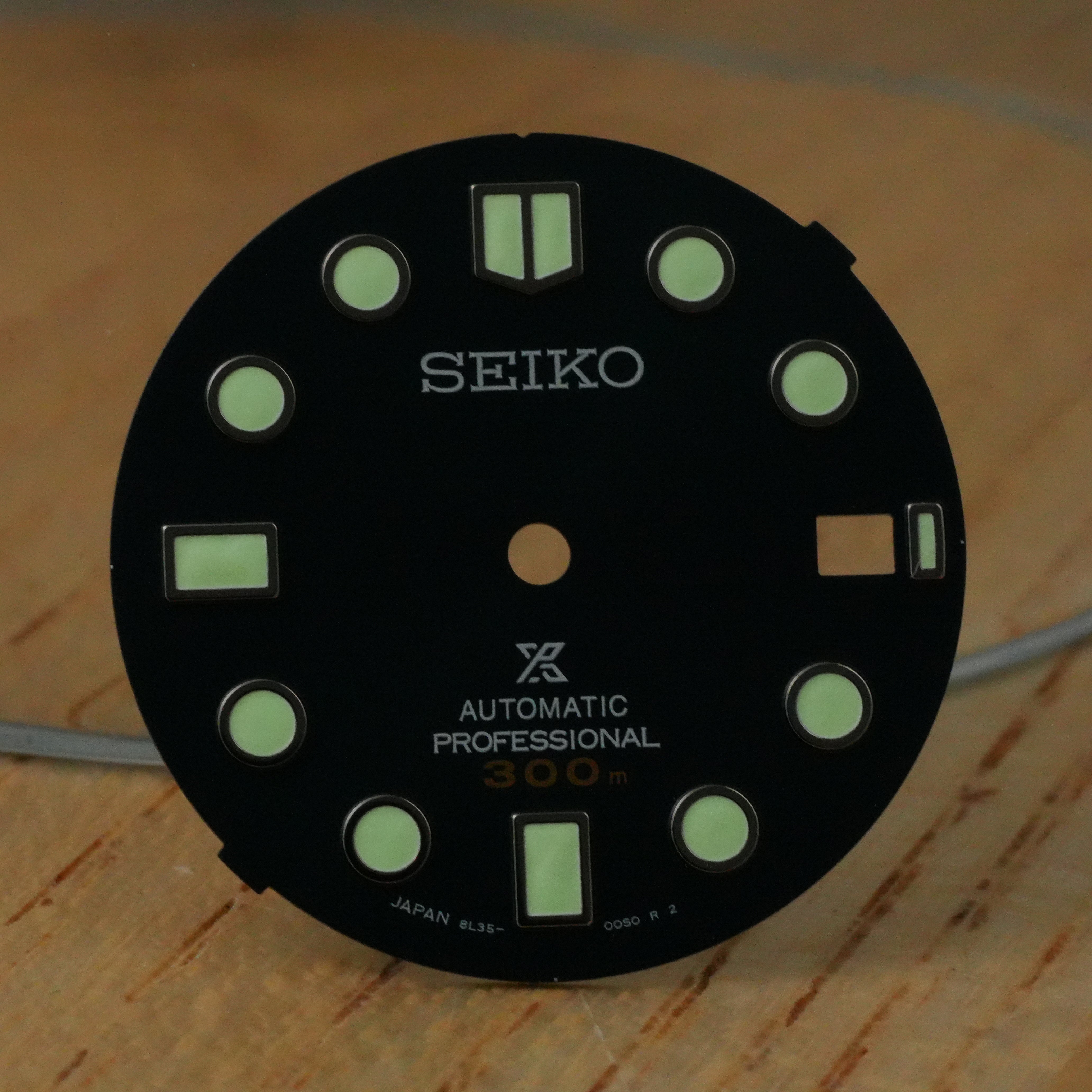 Seiko SLA047 "MM300 Island Green" OEM Dial