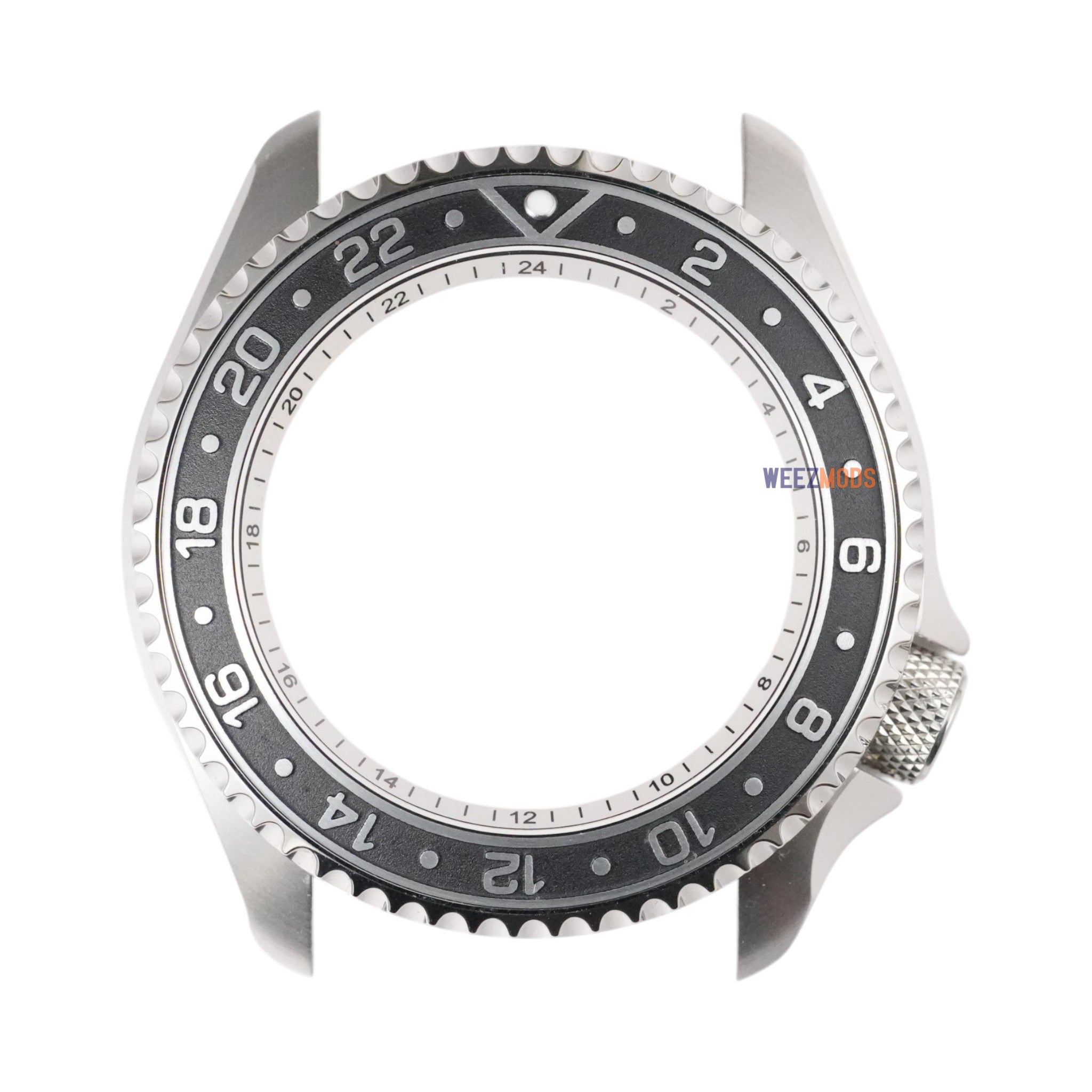 SKX007/SRPD GMT: Black with Silver Raised Numerals