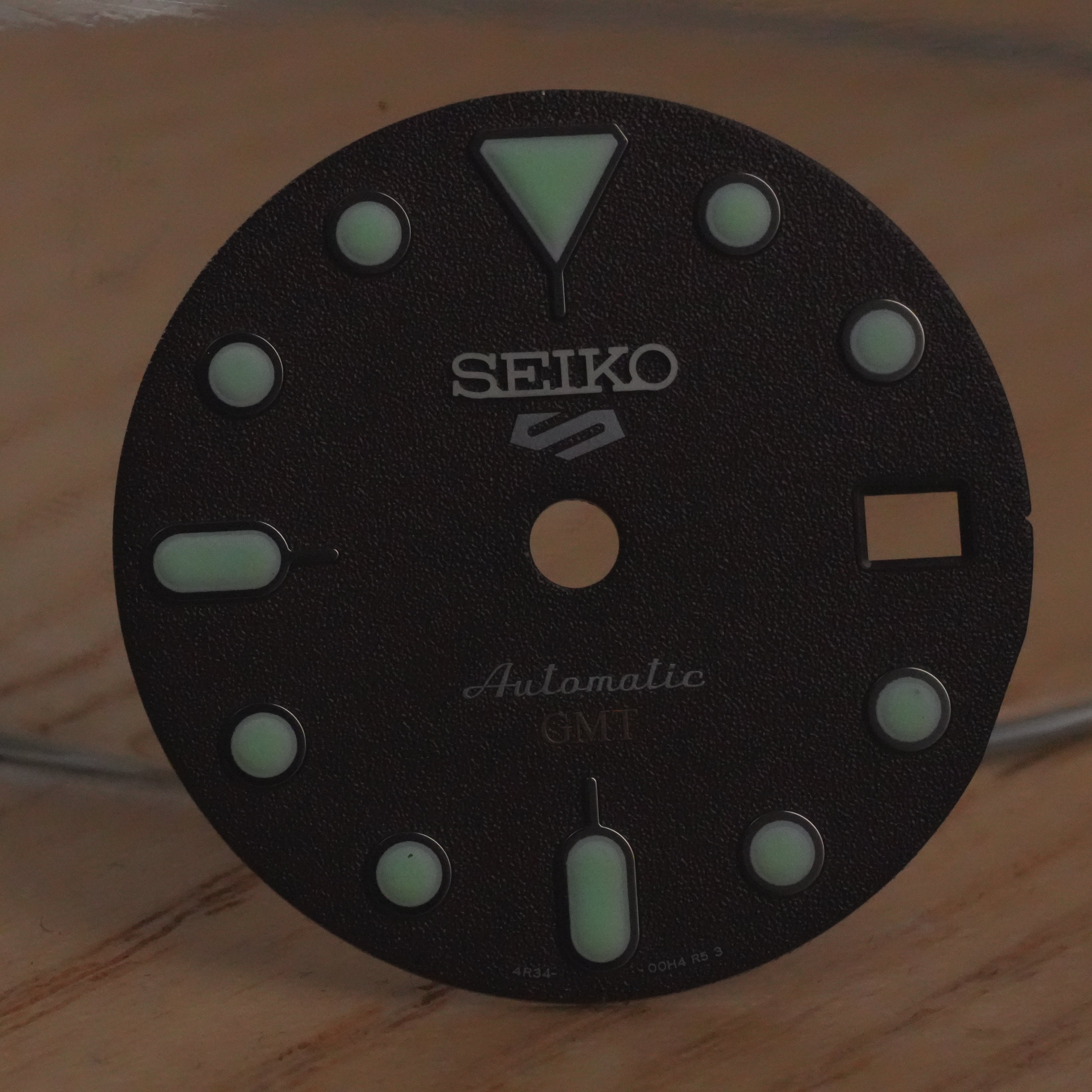 Seiko SSK “5KX" Sand-Textured Brown GMT OEM Dial