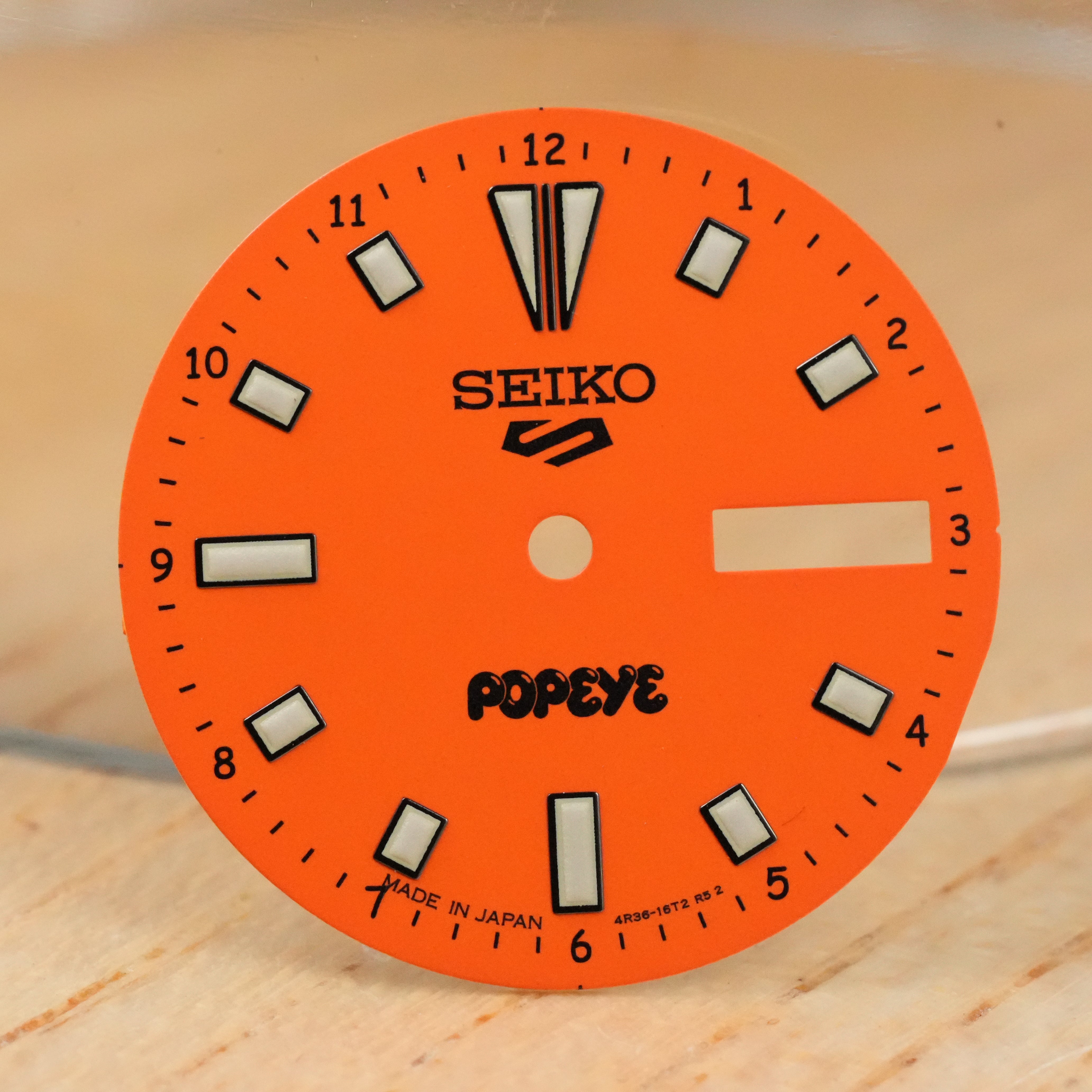 Seiko HDB013 "5KX" Popeyes OEM Dial (With 12 Hour Markers)