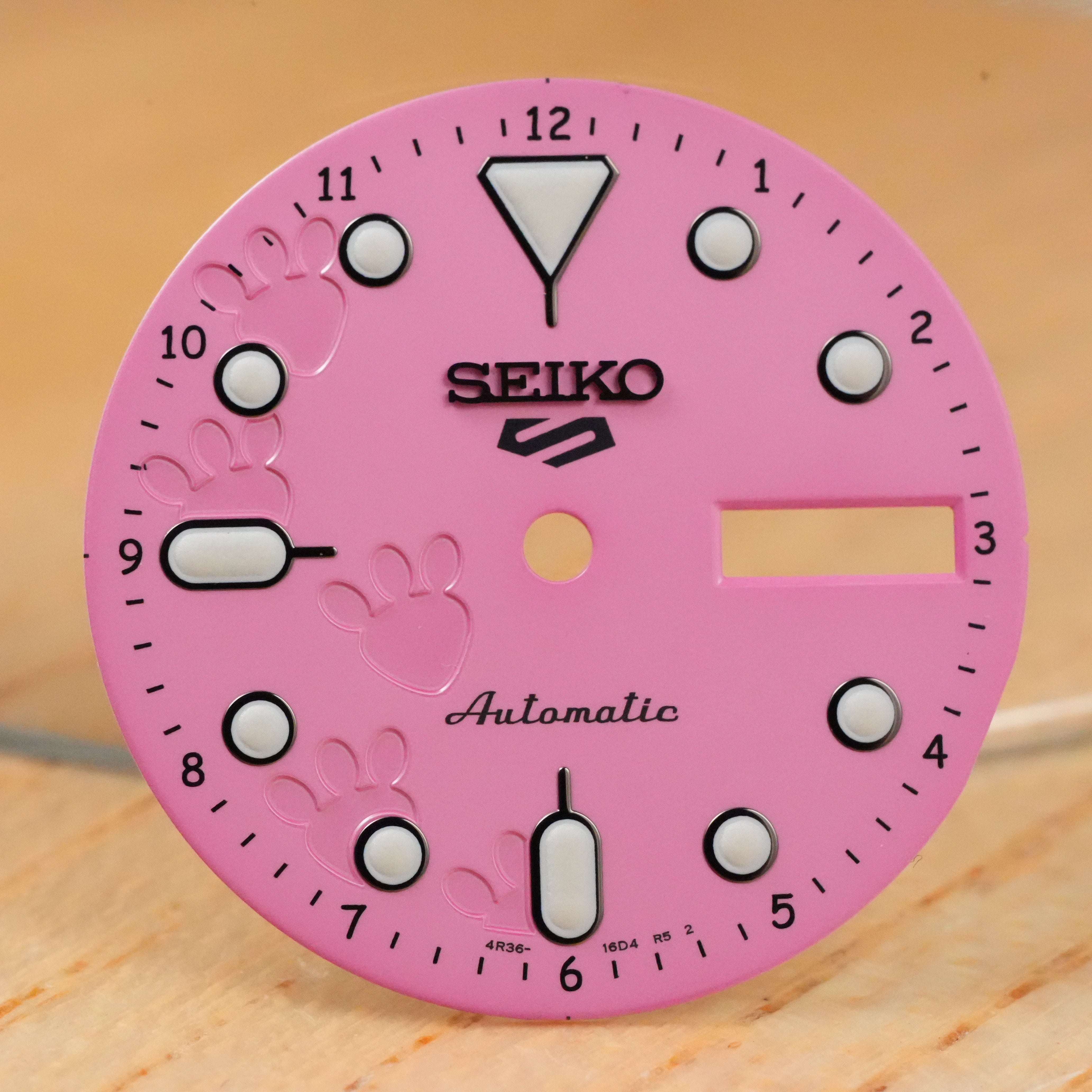 Seiko SRPM07 "5KX" OEM Dial (With 12 Hour Markers)
