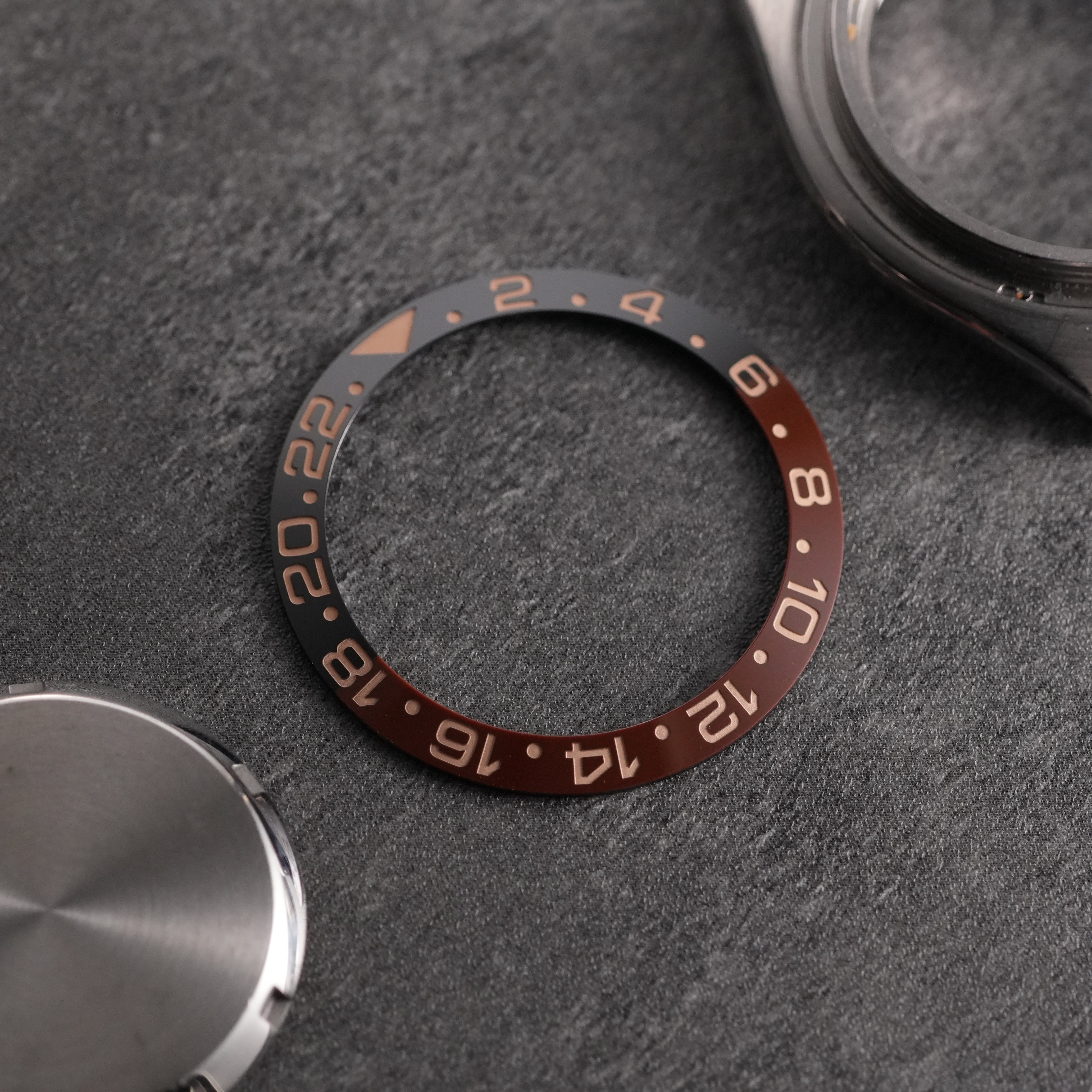 SKX007/SRPD GMT v2: Rootbeer in Rose Gold Markers