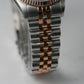 36MM Fluted TT: Brushed Rose Gold with Jubilee Bracelet