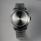 40MM Pilot: Brushed Silver with Dome & Presidential Bracelet