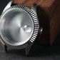 40MM Fluted: Brushed Silver with Cyclops