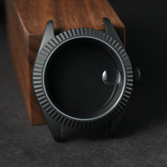 40MM Fluted: Matte Black with Cyclops