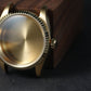 36MM Fluted: Brushed Gold with Dome