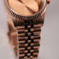 36MM Fluted: Brushed Rose Gold with Jubilee Bracelet