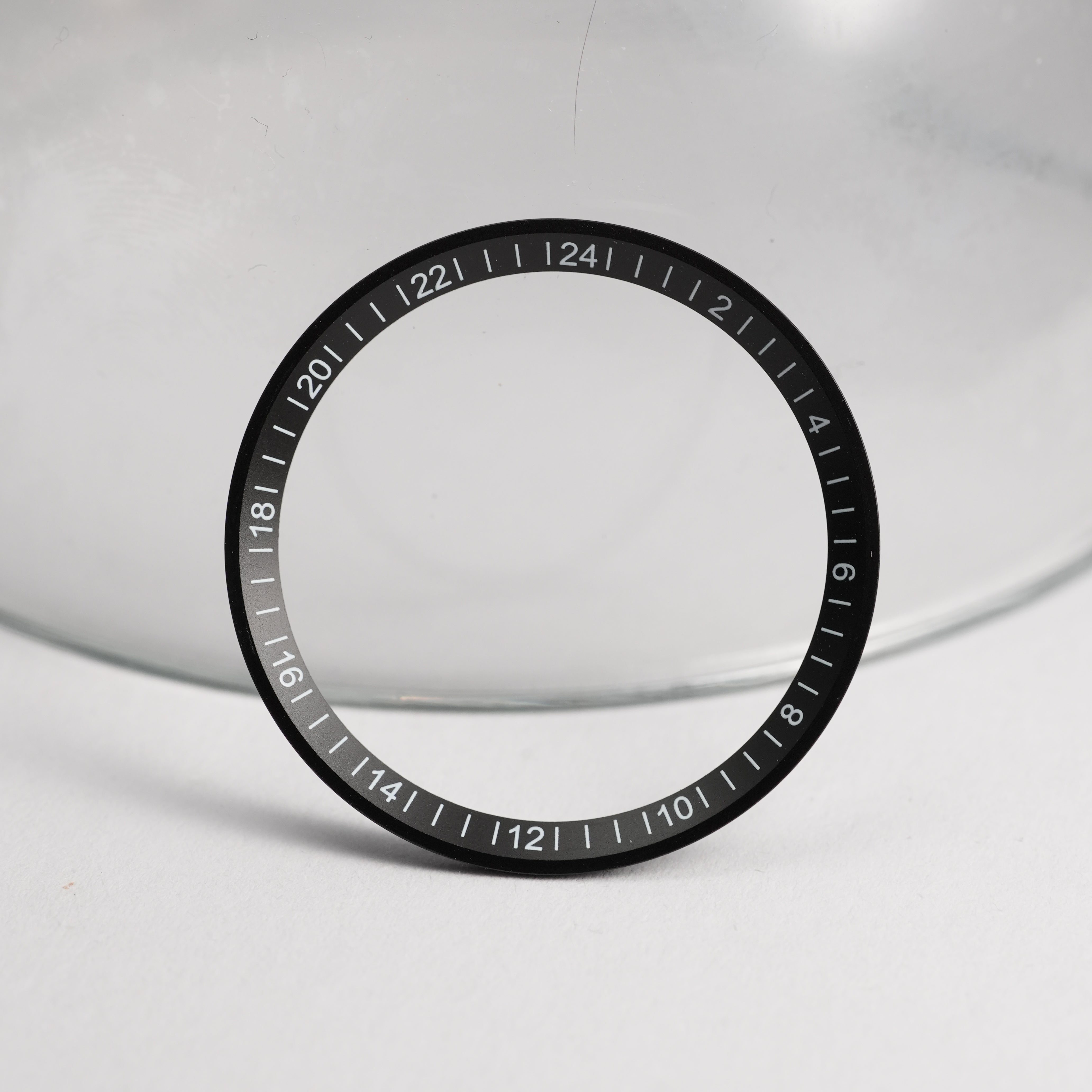 SRPE Chapter Ring GMT: Black with White Numerals