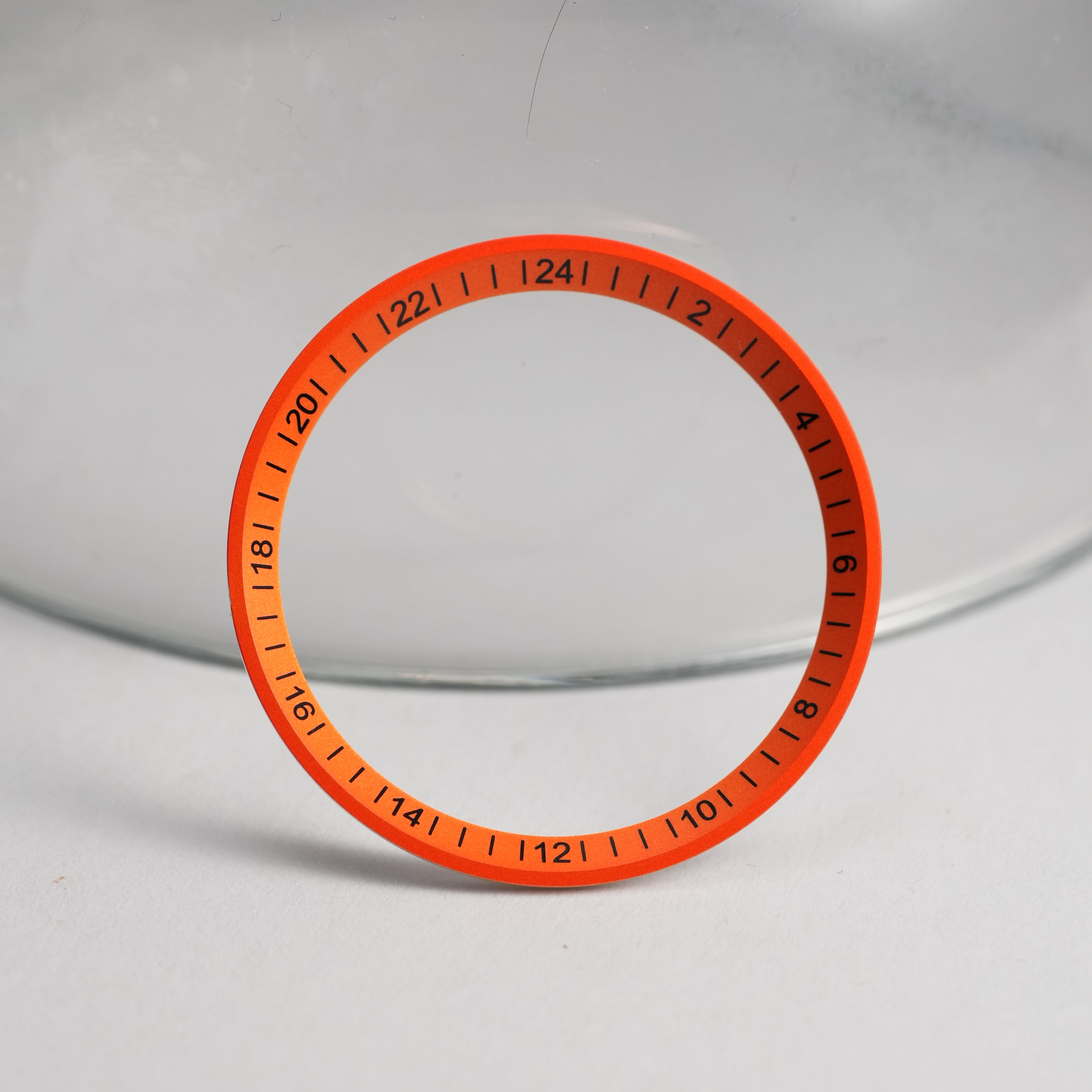 SRPE Chapter Ring GMT: Orange with Black Numerals