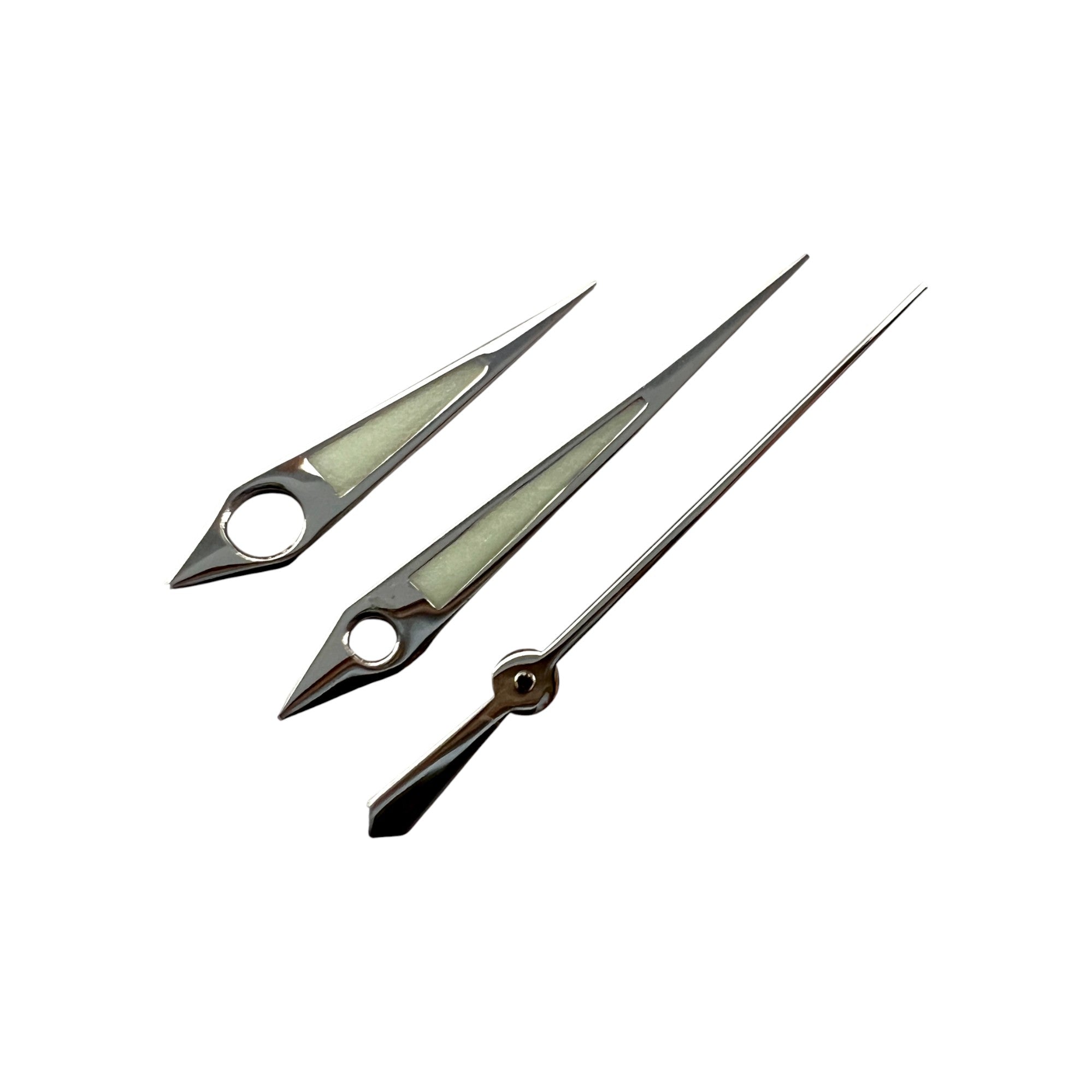 Dauphine: Polished Silver Hands