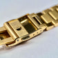 36MM Fluted: Gold Brushed Case w/ Presidential Bracelet