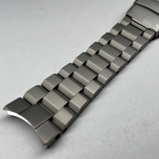 Samurai Hexad: Matte Silver Bracelet