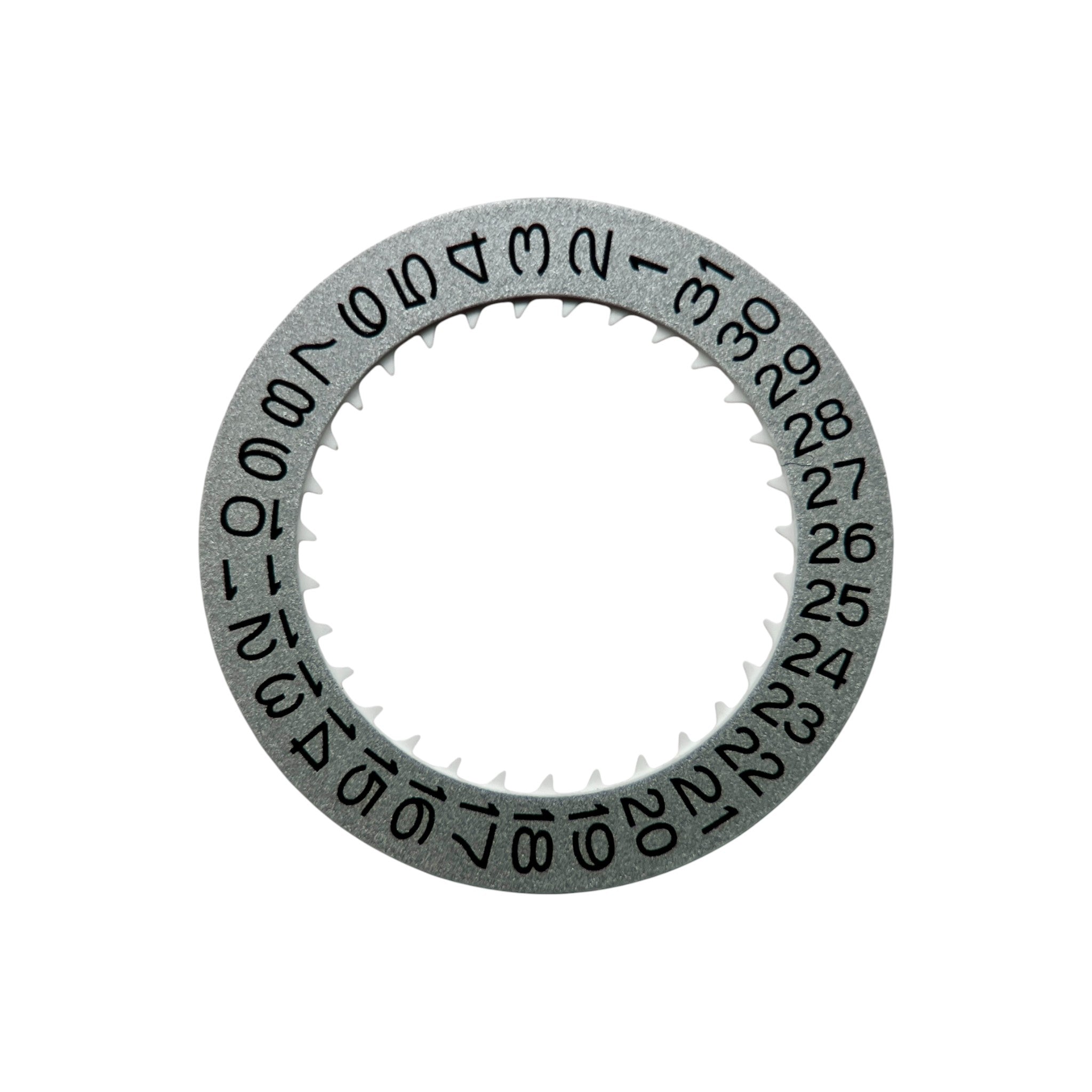 Matte Silver Date Wheel: 3:00 & 3.80
