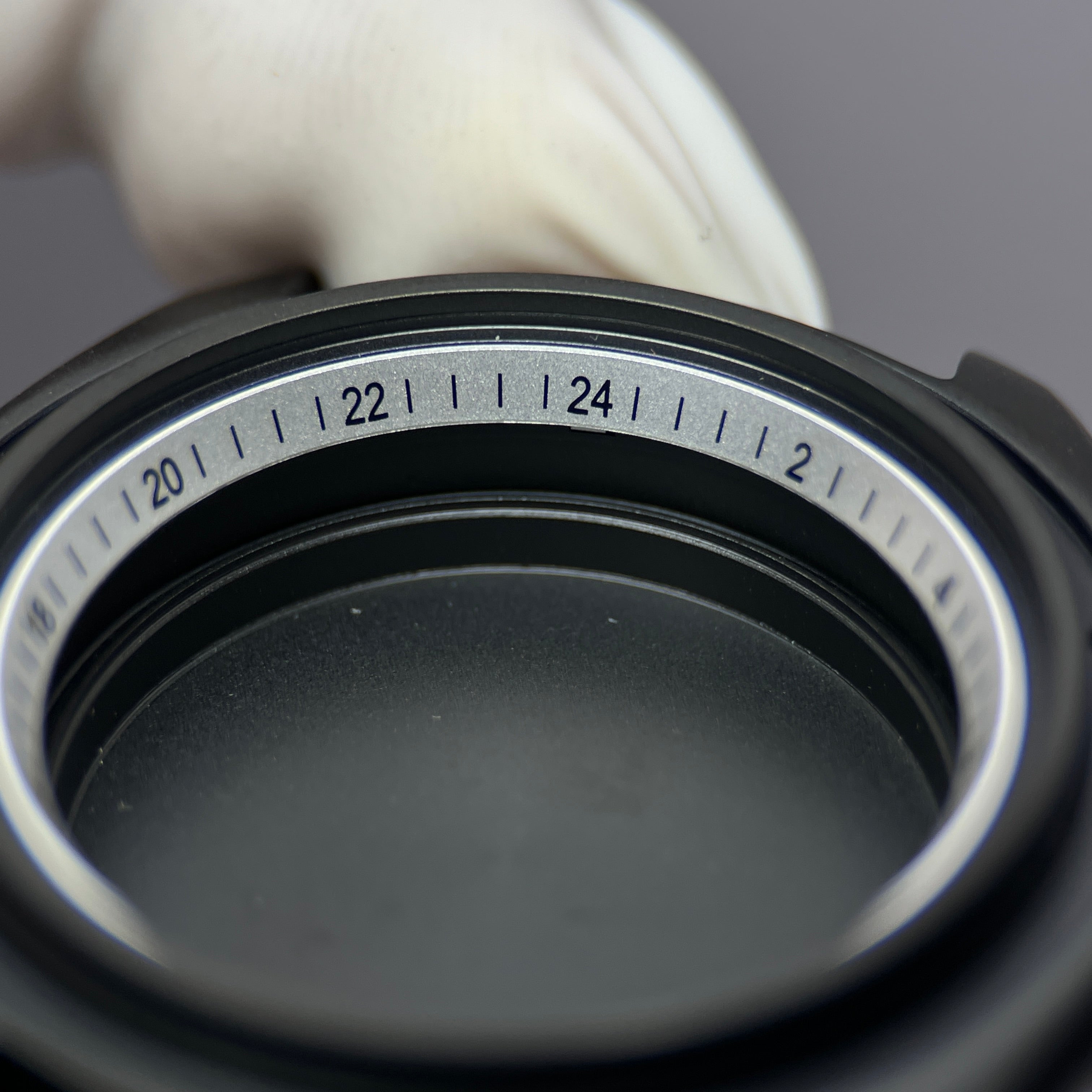 SKX007/SRPD Chapter Ring GMT: Brushed Silver with Black Numerals – WEEZMODS