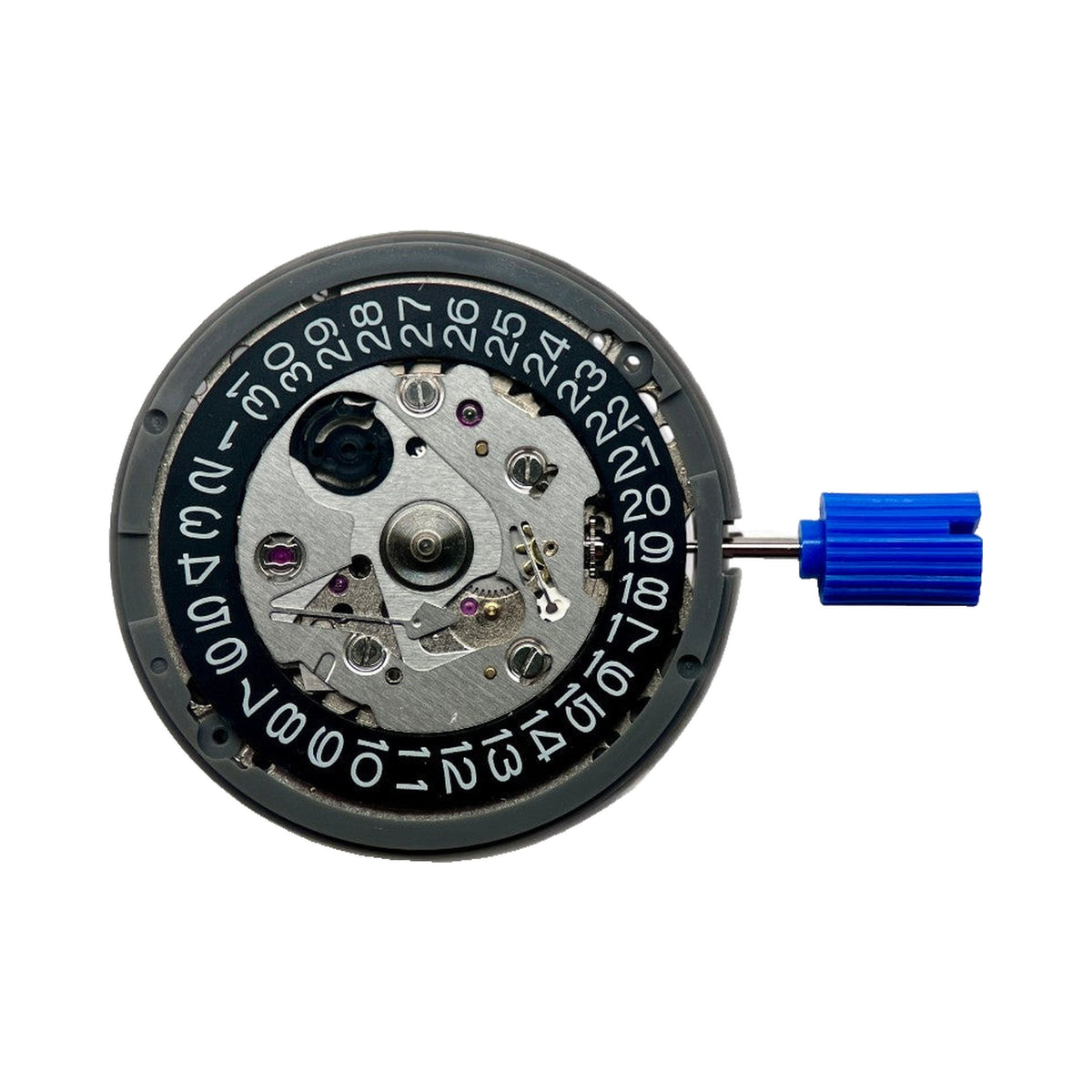 Seiko NH35A: Black Date Automatic Movement (3:00" & 3:80" Position)