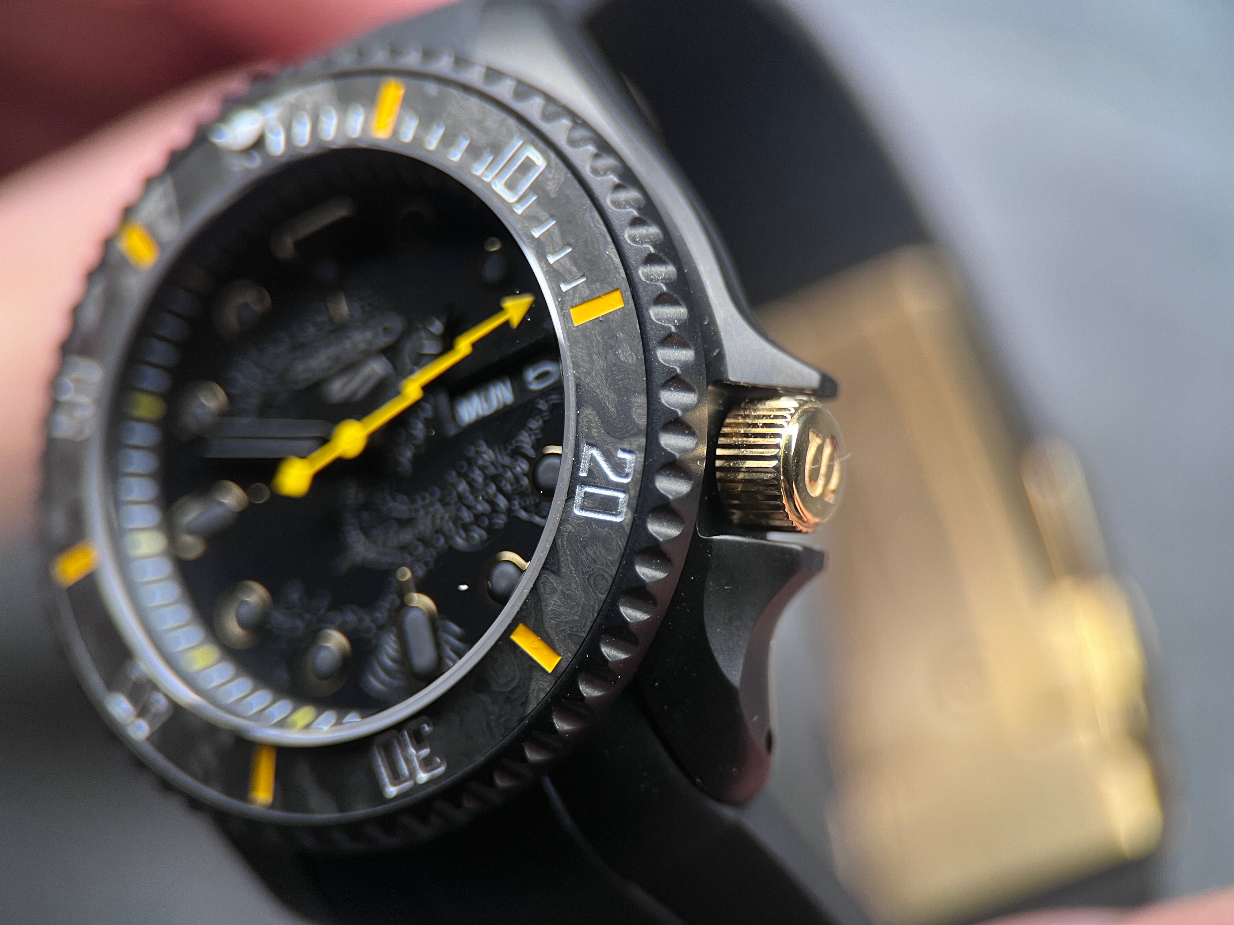 SKX007 SRPK39: Bruce Lee in Matte Black – WEEZMODS