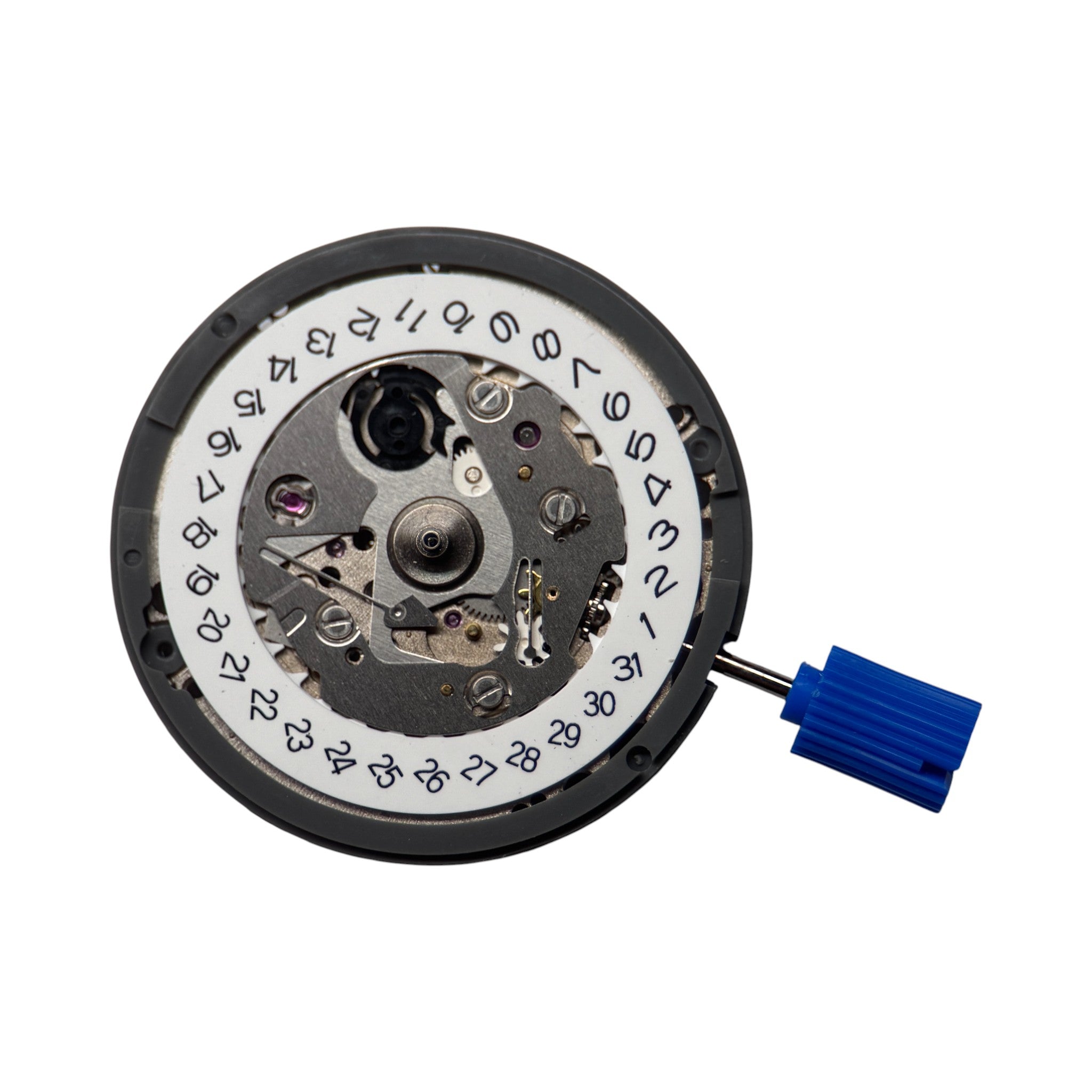 Seiko NH35A: White Date Automatic Movement (4:50" Position)