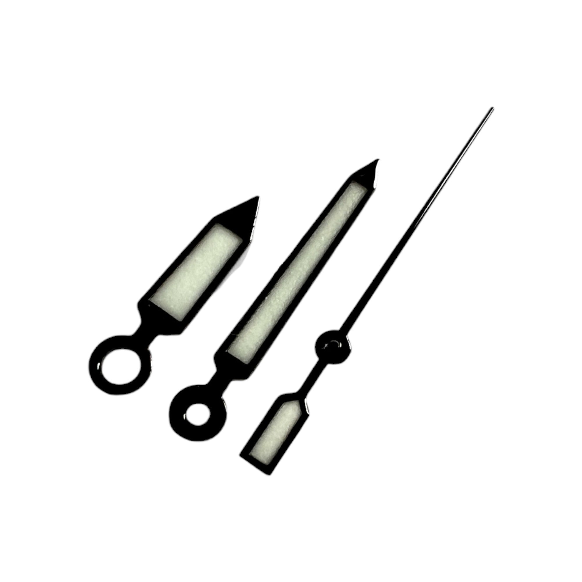 LX GMT: Polished Black Hands