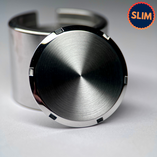 SKX007 Slim: Brushed Silver Caseback
