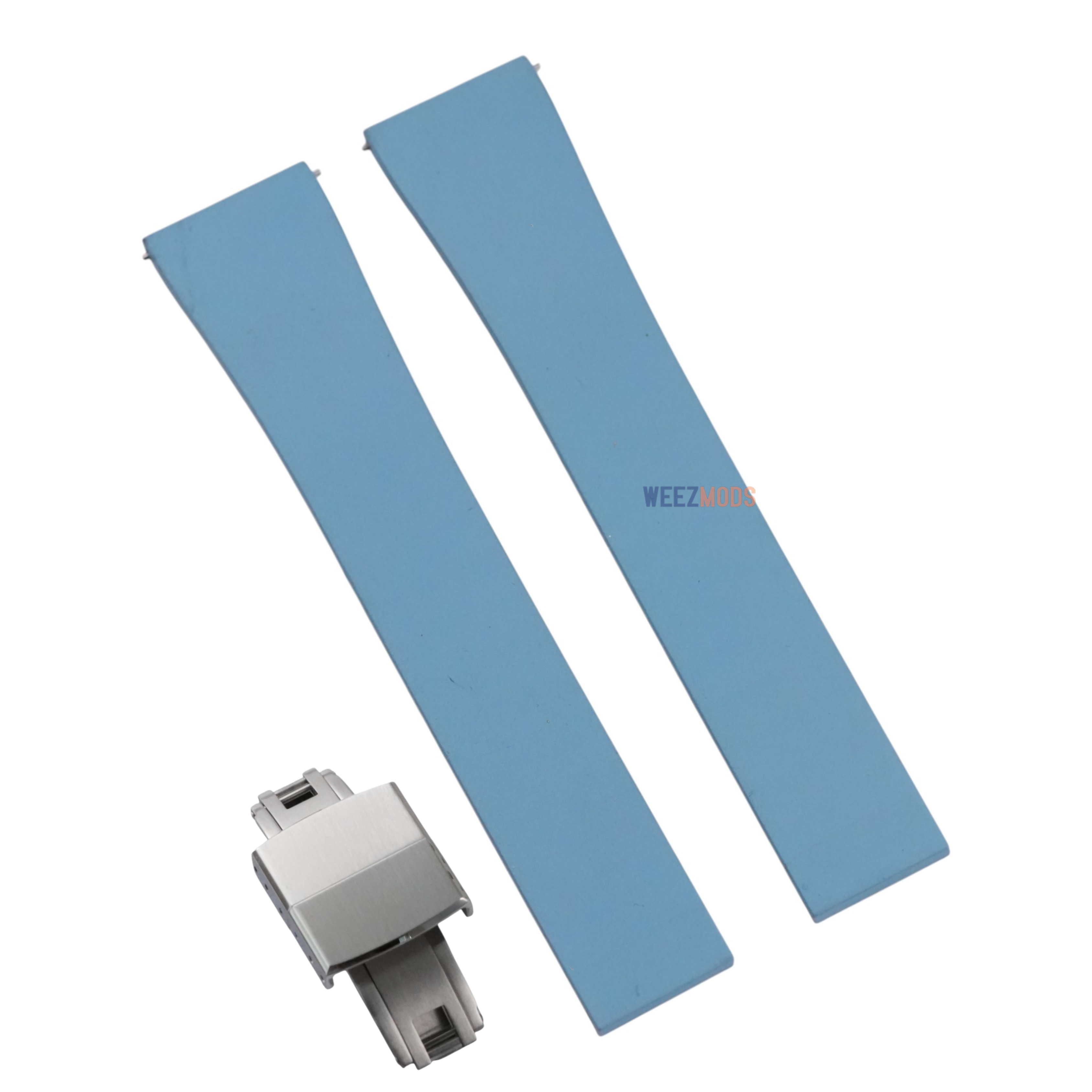 Pastel Blue: CTS Rubber Strap