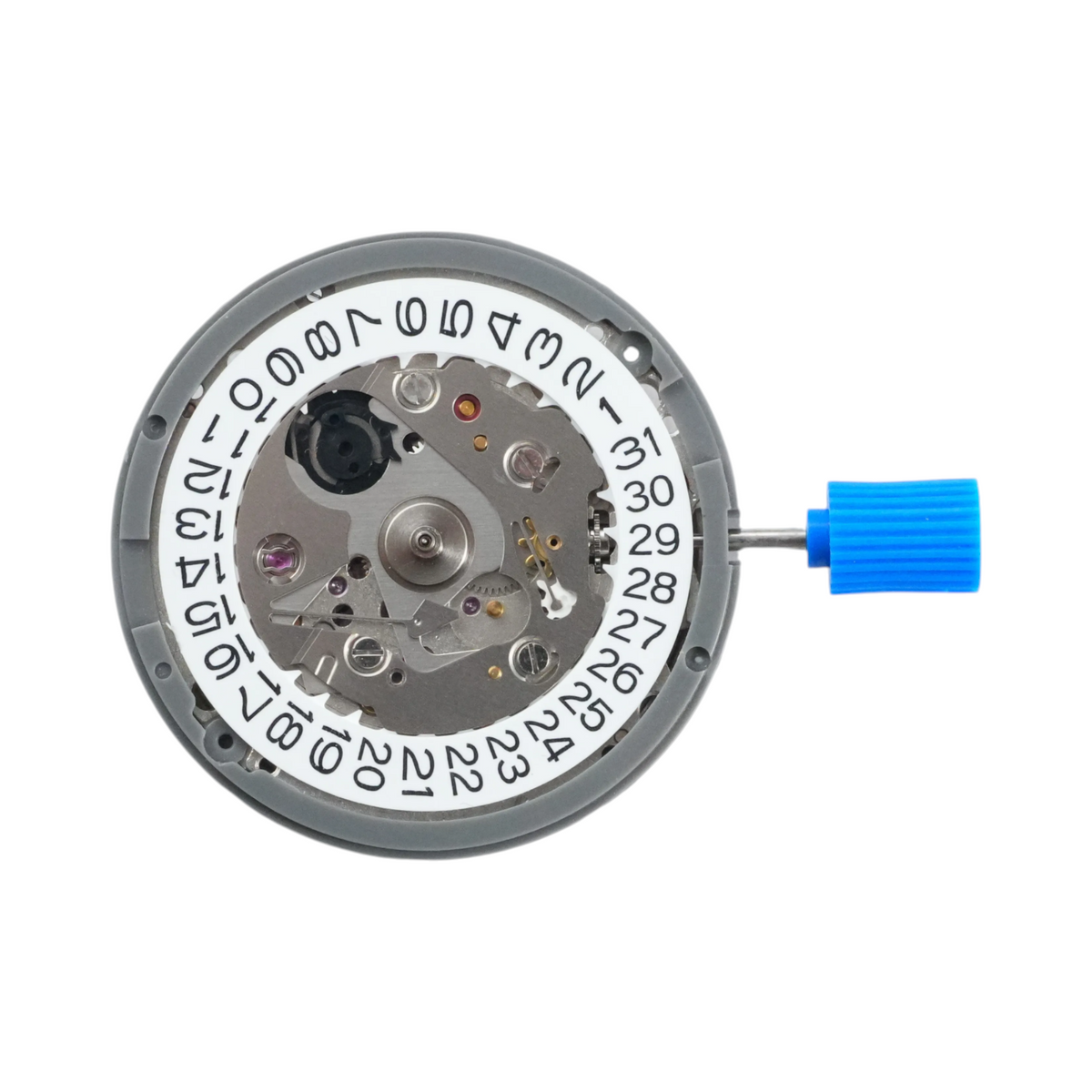 Seiko 6R15C: OEM White Date Automatic Movement (3:00" & 3:80" Position)