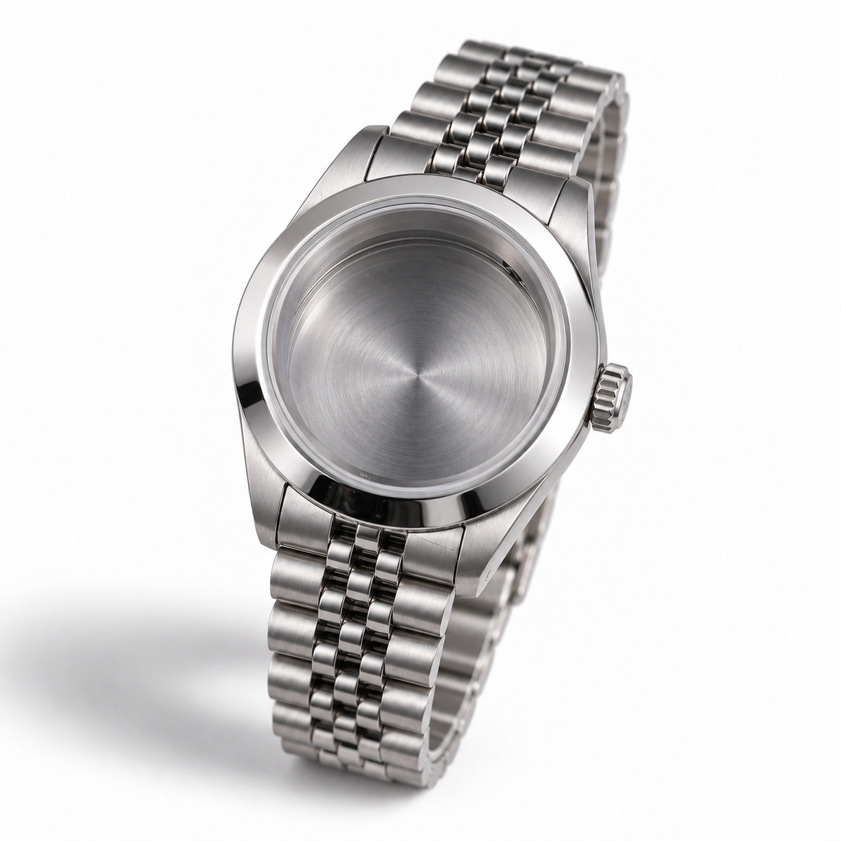 40MM Pilot: Brushed Silver Case with Jubilee Bracelet