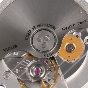 Miyota 9075: GMT Automatic Movement — back macro detail