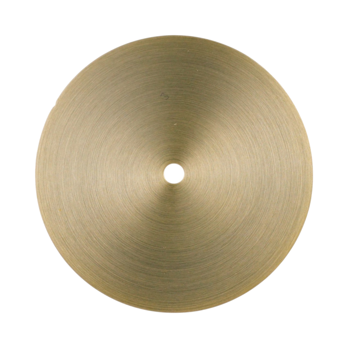 No Date: Brushed Gold Radial