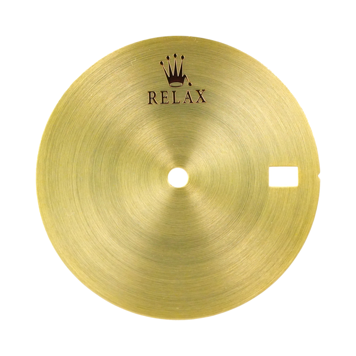 Relax Date: Brushed Gold Radial