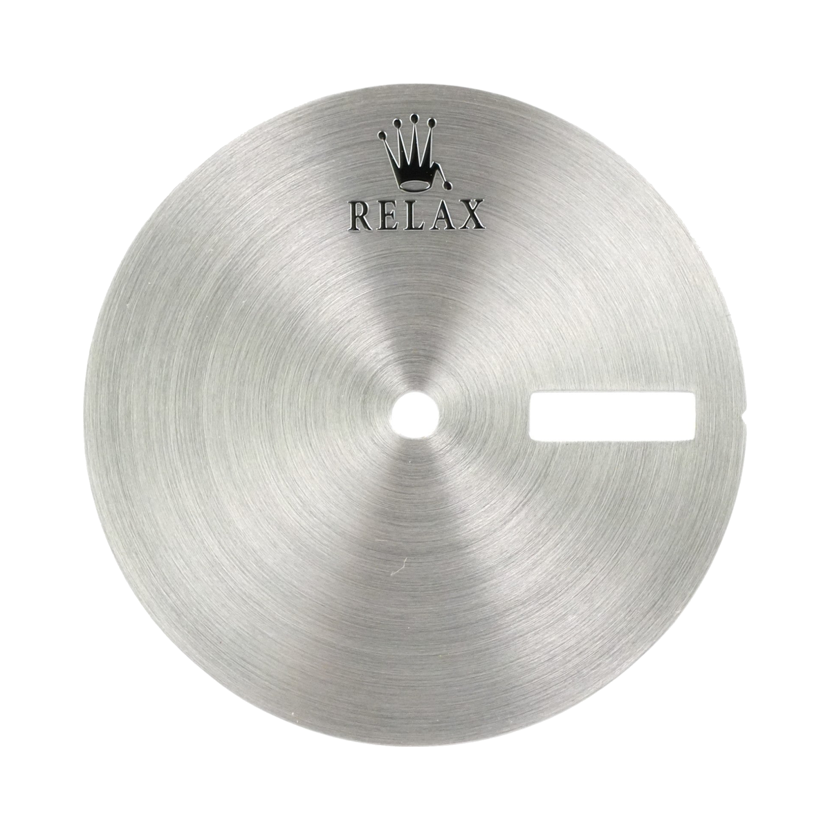 Relax Day-Date: Brushed Silver Radial