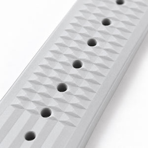 White Waffle: FKM Rubber Strap — texture studio photo