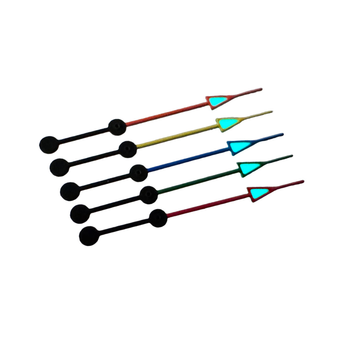 Arrow: Seconds Hands — BGW9 lume [lume:bgw9] — aligned photograph