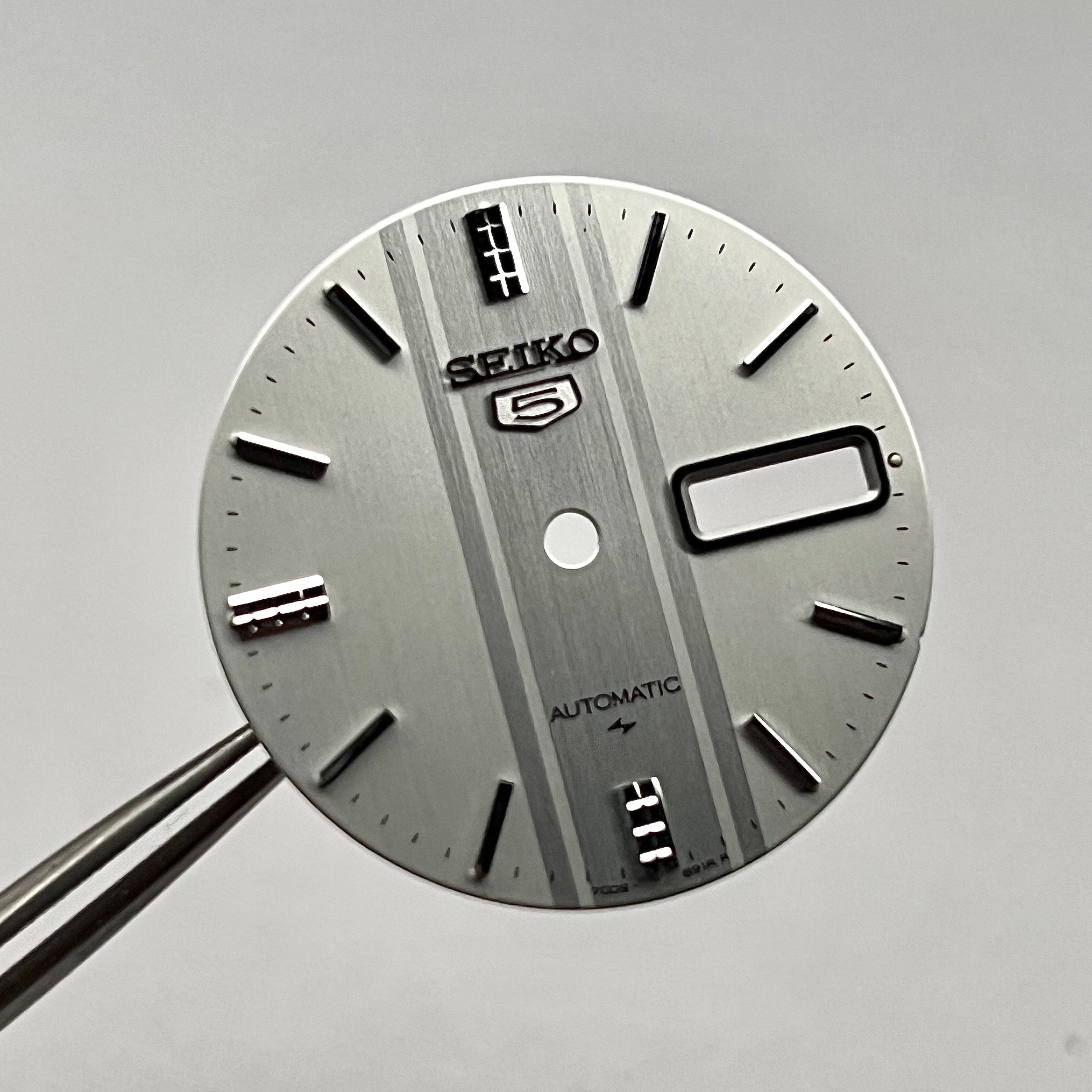 Silver - Seiko 5 OEM Dial